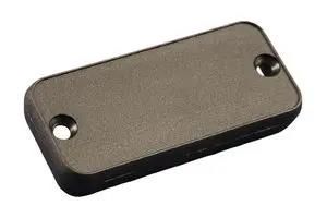 CLOSED BEZEL, ENCLOSURE, PLASTIC, BLACK 1455UPLBK