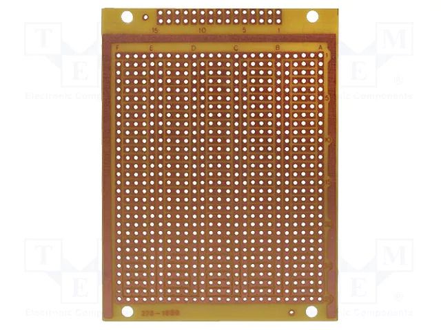 Board: universal; single sided,prototyping; W: 72mm; L: 95mm SCI PC-12