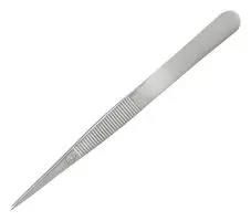 TWEEZER, STRGT/POINTED, 4.25", SS BODY ACSA