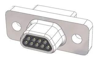 D SUB CONN, RCPT, 25 POS, SOLDER CUP M83513/02-DC