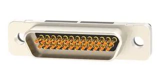 MICRO-D SUB CONN, RCPT, 25POS, SOLDER 580-M25-213L002