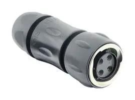 INDUSTRIAL CIRCULAR, PLUG, 4POS, CABLE UTGX6JC12E4S