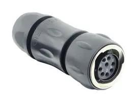 INDUSTRIAL CIRCULAR, PLUG, 8POS, CABLE UTGX6JC12E8S