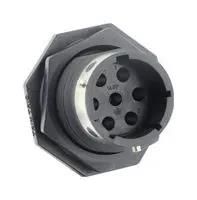 CIRCULAR CONN, RCPT, 7POS, JAM NUT UTGX7147P