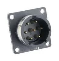 INDUSTRIAL CIRCULAR, RCPT, 7POS, FLANGE UTGX014D7P