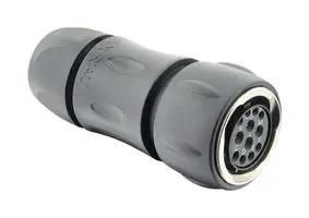 INDUSTRIAL CIRCULAR, PLUG, 12POS, CABLE UTGX6JC14E12S