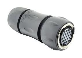 INDUSTRIAL CIRCULAR, PLUG, 19POS, CABLE UTGX6JC14E19S