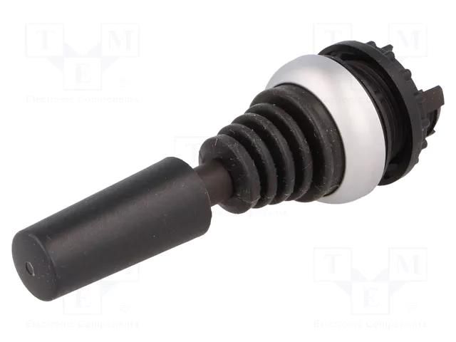 Switch: joystick; 22mm; Stabl.pos: 2; black; none; IP66; RMQ-Titan EATON ELECTRIC M22-WRJ2V