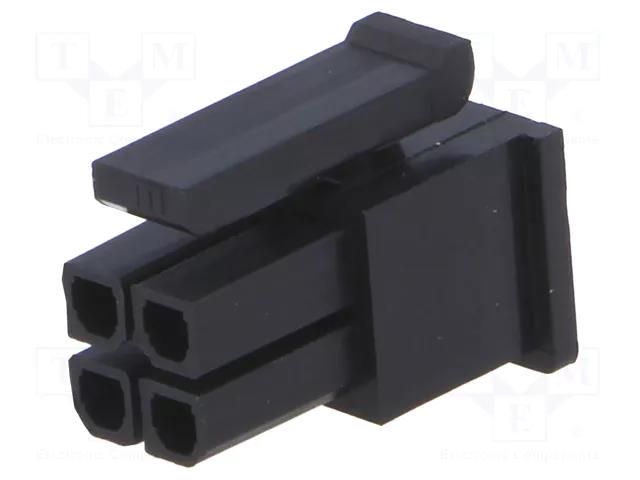 Connector: wire-board; plug; female; PIN: 4; MF30; for cable; 3mm AMPHENOL COMMUNICATIONS SOLUTIONS MF30-HFD1-04