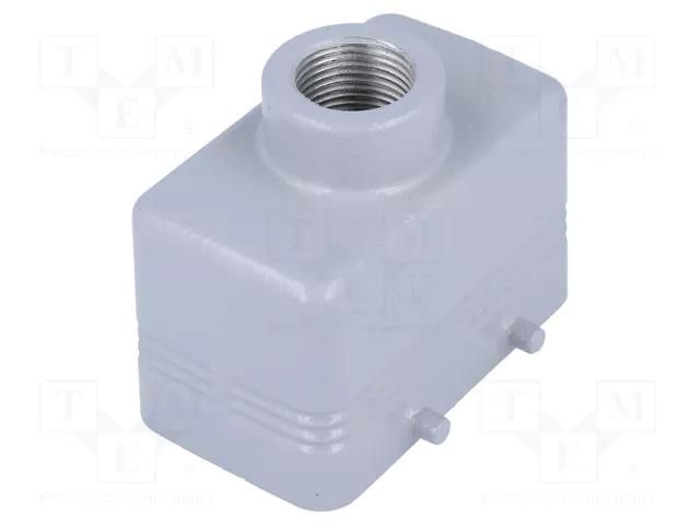 Enclosure for connectors: HDC; size 57.27; for cable; straight ILME MHV10.20