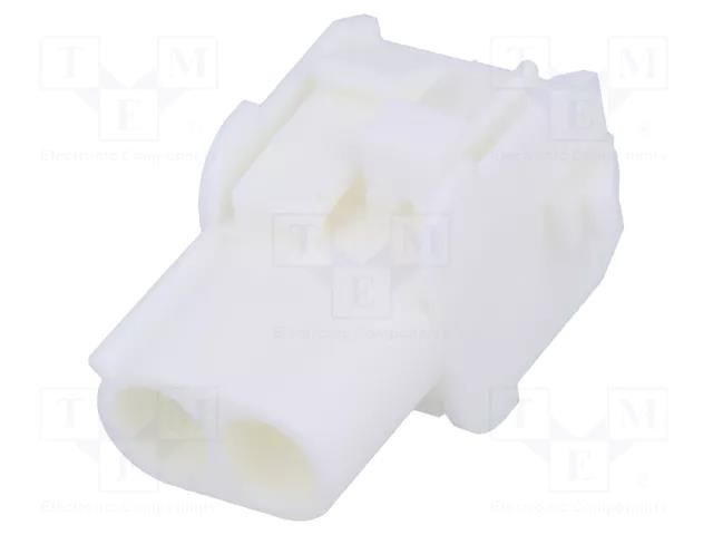 Connector: wire-wire; plug/socket; male/female; PIN: 2; 600V; 1x2 TE Connectivity MNL-350778-1