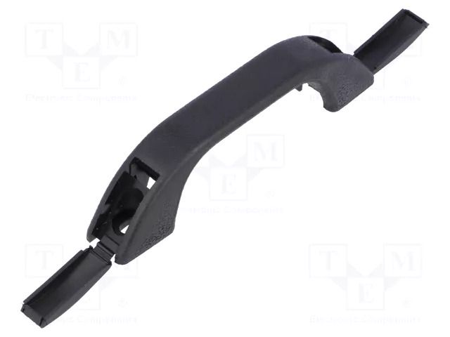 Holder; polypropylene; black; H: 18.7mm; L: 83.1mm; W: 13.7mm; handle MENTOR MR-3044.0665