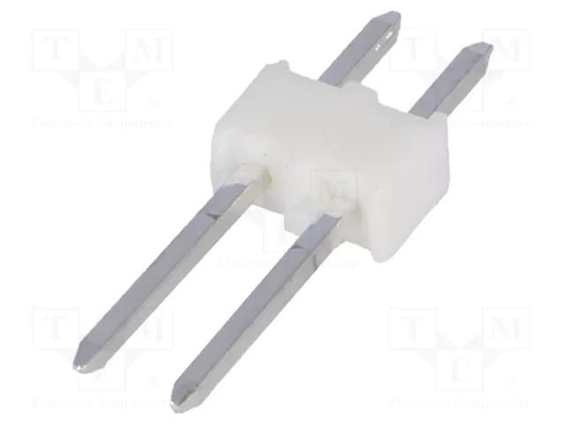 Connector: pin strips; pin header; male; PIN: 2; KK 254; straight MOLEX MX-22-03-2021