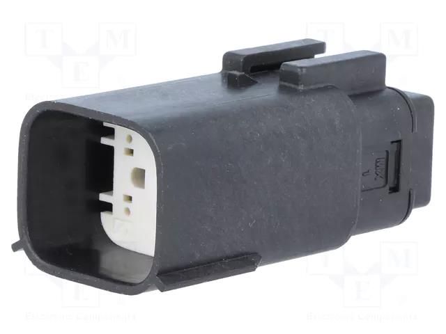 Connector: automotive; plug; male; MX150L; 600V; PIN: 6; IP67; 5.84mm MOLEX MX-19419-0011