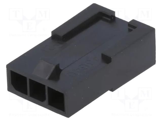 Connector: wire-wire; plug; male; PIN: 3; Micro-Fit 3.0; for cable MOLEX MX-43640-0301