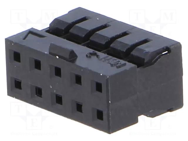 Connector: wire-wire/PCB; plug; female; PIN: 10; Milli-Grid; 2mm MOLEX MX-51110-1060