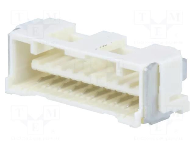 Connector: wire-board; socket; male; PIN: 10; CLIK-Mate; horizontal MOLEX MX-502585-1070