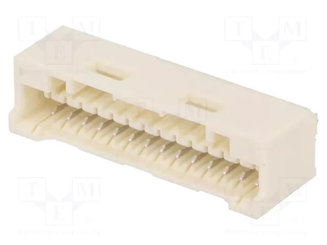 Connector: wire-board; socket; male; CLIK-Mate; 1.5mm; PIN: 14; THT MOLEX MX-503159-1400