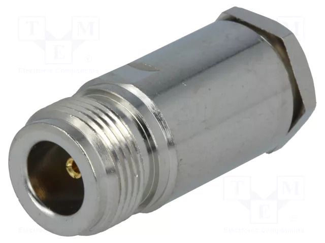 Connector: N; plug; female; straight; soldering,clamp; for cable YIZN Jiangsu Tengyu Electronics co. NC-101