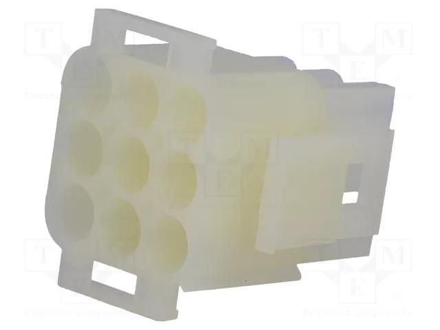 Connector: wire-wire; plug; male/female; PIN: 9; NLS; 600V; 6.35mm NINIGI NLSW-3X3