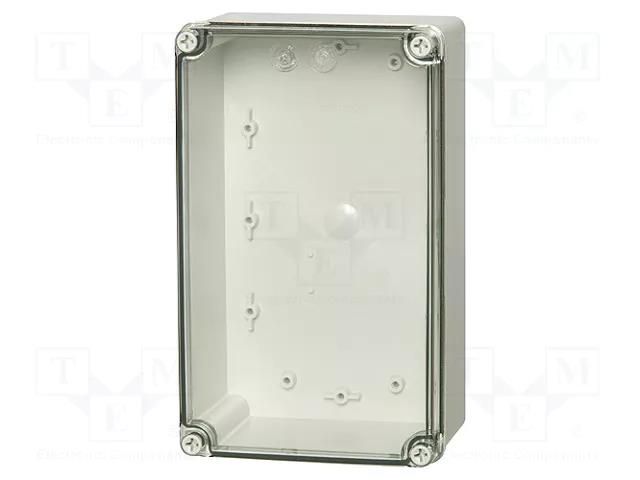 Enclosure: multipurpose; X: 140mm; Y: 230mm; Z: 95mm; PICCOLO; grey FIBOX PCM95T