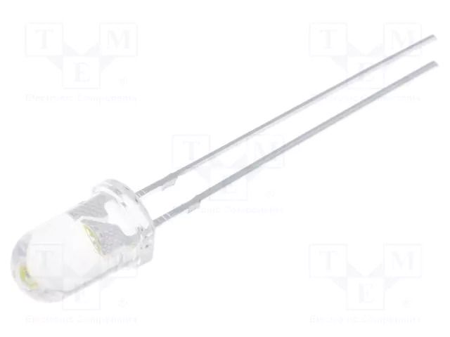 LED; green (fluorescent green); 5mm; 20000÷22000mcd; 15°; 6.5÷7lm OPTOSUPPLY OSG74L5111A