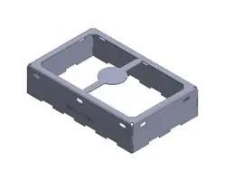 EMI SHIELDING GASKET, 29.36MM X 18.5MM BMI-S-209-F