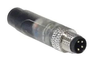 SENSOR CORD, 4P M8 PLUG-FREE END, 9.8FT PXPPNP08FIM04ACL030PVC