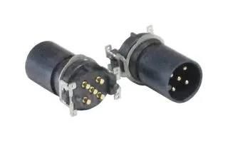 SENSOR CONN, MALE, 5POS, M12, SMT PXPLCP12SMM05APC