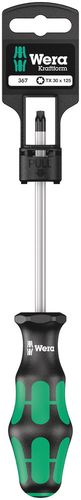 367 SB Screwdriver for TORX® screws, 1 x TX 30x115, Wera 05100064001