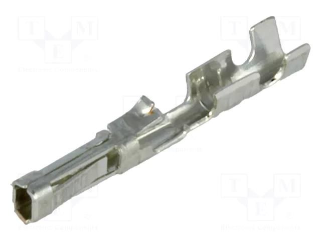 Contact; female; tinned; 24AWG÷22AWG; cut from reel; crimped; SL MOLEX MX-16-02-0086