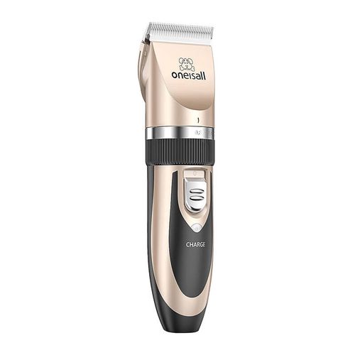 Oneisall P2 Pet Trimmer / Clippers + Scissors + Comb Set (Gold), Oneisall P2