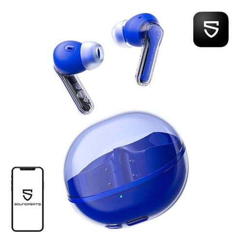 Earphones TWS Soundpeats Clear (Blue), Soundpeats Clear Blue