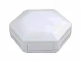 ENCLOSURE, HEX-BOX IOT, ABS, WHITE CBHEX1-33-WH