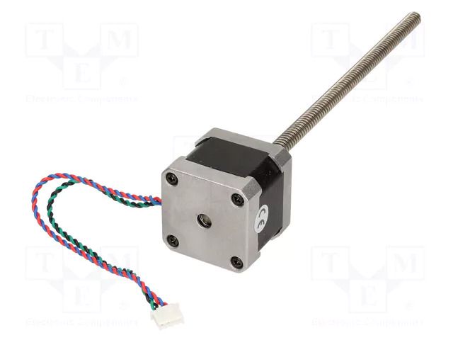 Motor: stepper; 2.8VDC; Shaft: screw; max.362mNm; 1.68A POLOLU POLOLU-2689