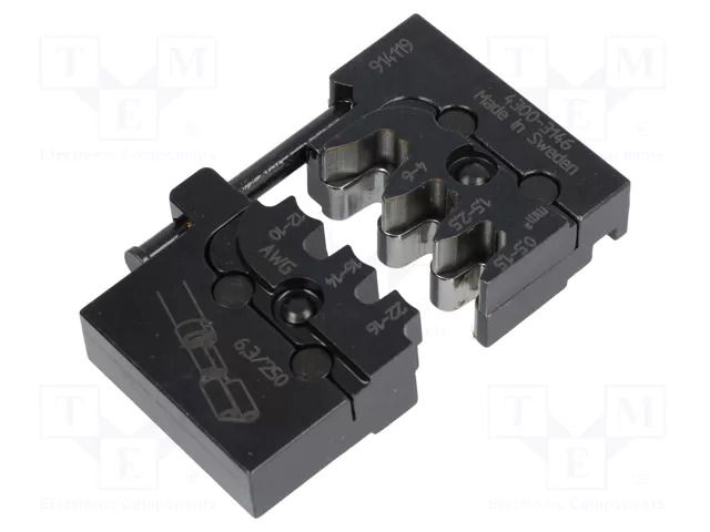 Crimping jaws; non-insulated terminals 6,3mm PRESSMASTER PR.MCT3146