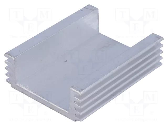 Heatsink: extruded; L: 50mm; W: 40mm; H: 15mm; 85cm2; Int.width: 28mm STONECOLD RAD-A4755/50
