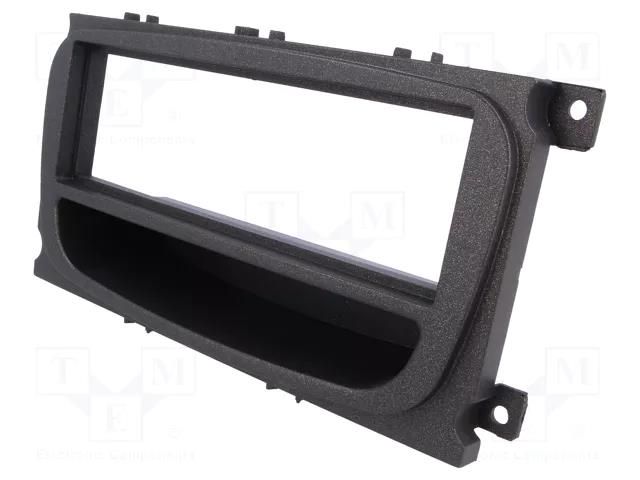 Radio frame; Ford; 1 DIN; black COMPOTECH RAM-40.213.4