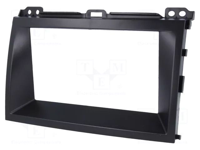 Radio frame; Toyota; 2 DIN; black 4CARMEDIA RAM-40.218.2