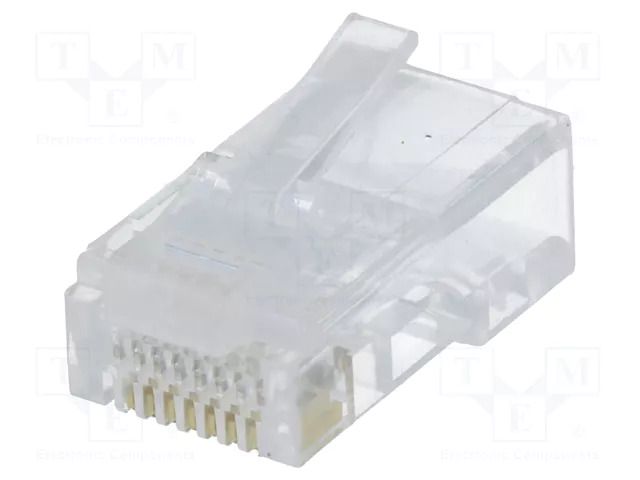 Connector: RJ45; plug; PIN: 8; 8p8c; for cable; IDC,crimped NINIGI RJ45WD