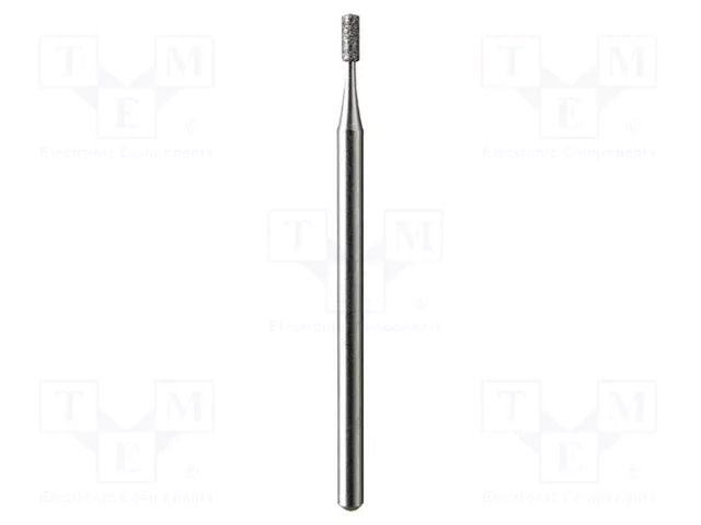 Diamond mill; Ø: 1.5mm; Ø: 2.35mm; ceramic grinding; L: 38.2mm PG MINI PG-M1925