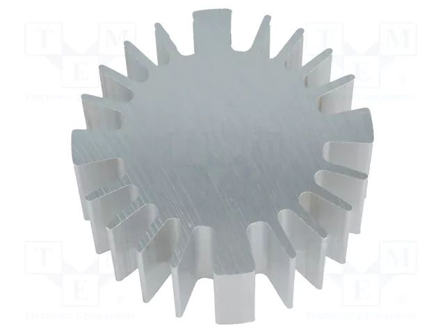 Heatsink; LED; Ø: 60mm; H: 25mm FISCHER ELEKTRONIK SK56925AL