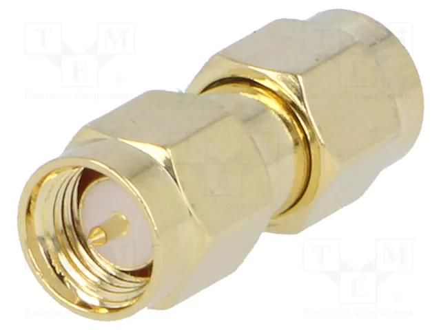 Coupler; SMA male,both sides; straight; gold-plated YIZN Jiangsu Tengyu Electronics co. SMA-19