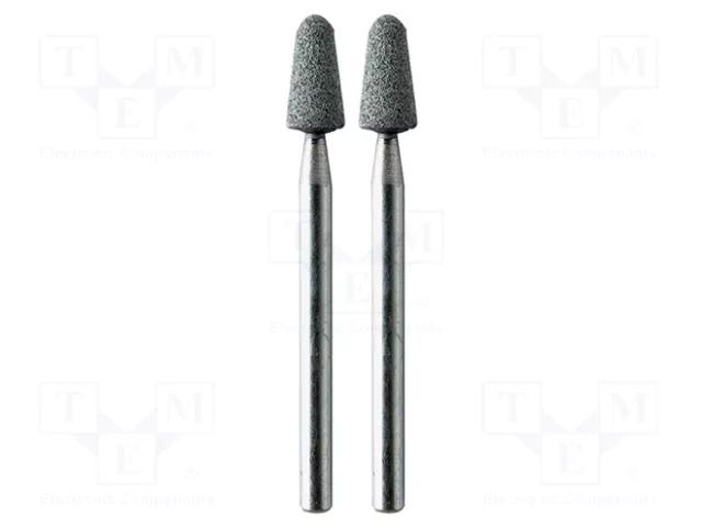 Grindingstone; Ø: 5mm; Ø: 2.35mm; ceramic grinding; 2pcs. PG MINI PG-M2420