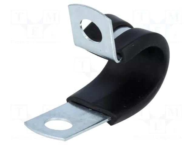 Fixing clamp; ØBundle : 12.7mm; W: 12.7mm; steel ESSENTRA SPN-8