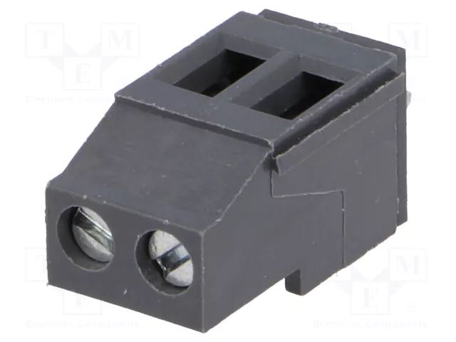 Connector: PCB terminal block; terminal; 20A; 300V; angled 90° NINIGI TB-5.0-P-2P2-GY