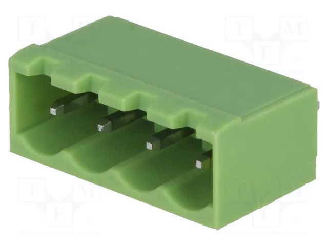 Connector: pluggable terminal block; socket; male; 15A; 300V; THT XINYA TBG-5.0-PW-4P