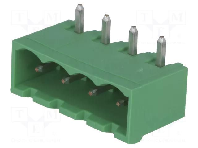 Pluggable terminal block; Contacts ph: 5.08mm; ways: 4; socket TE Connectivity TBG-5-KW-4P