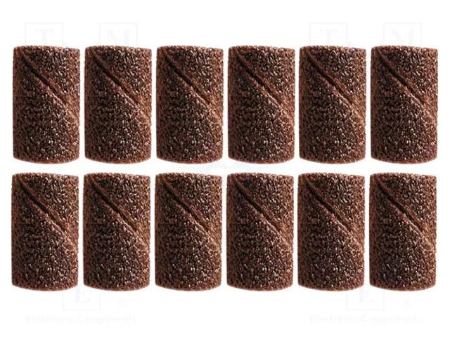Grinding tapes; 6.3mm; 12pcs; grain 60 PG MINI PG-M3680