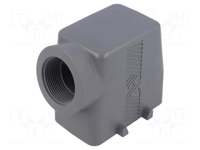 Enclosure for connectors: HDC; size 57.27; for cable; angled 90° ILME TMAO10.32